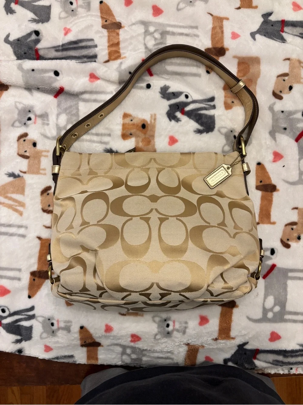 Vintage Coach Soho Signature Duffle